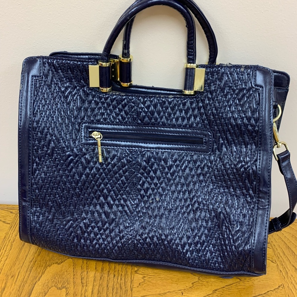 Ivanka trump navy handbag